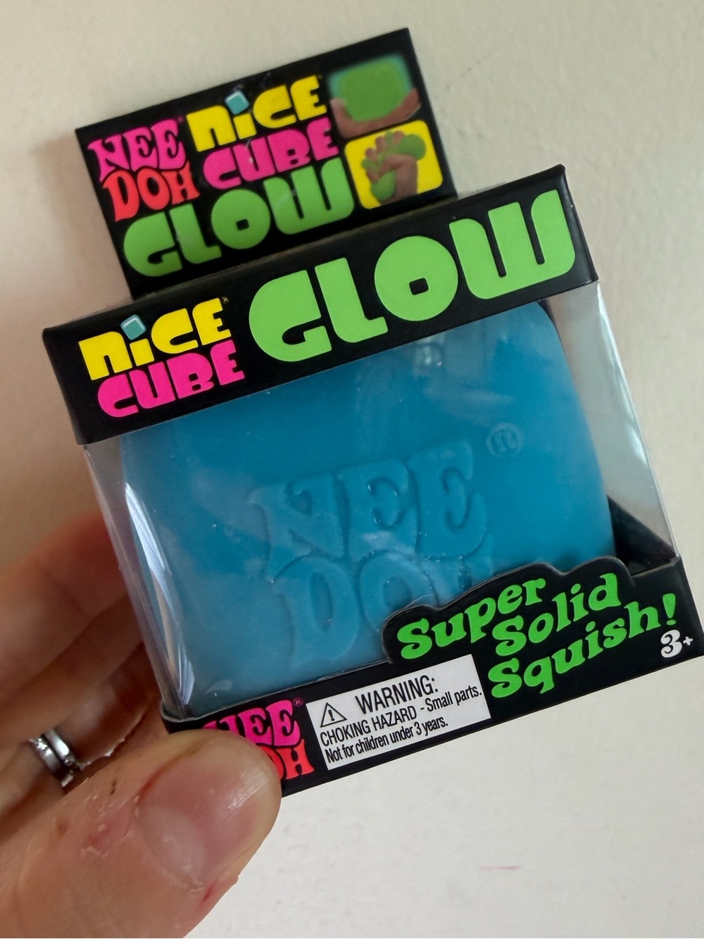 Schylling NeeDoh Nice Cube Glow